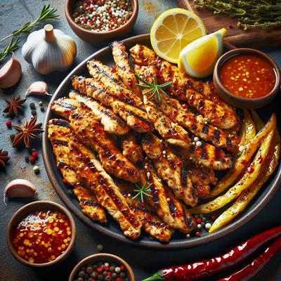 Image of Spicy Grilled Chicken Strips