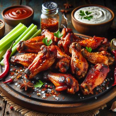 Image of Spicy Grilled Chicken Wings