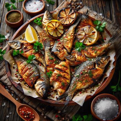 Image of Spicy Grilled Fish Pieces