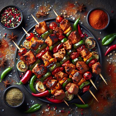 Image of Spicy Grilled Kabobs