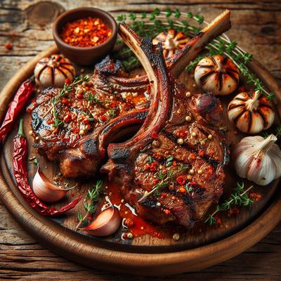 Image of Spicy Grilled Lamb Chops