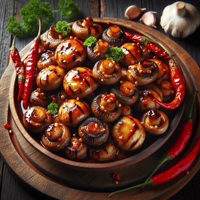 Image of Spicy Grilled Mushrooms