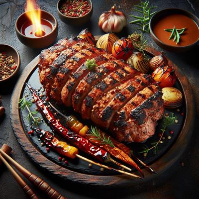 Image of Spicy Grilled Pork Tenderloin