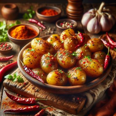 Image of Spicy Grilled Potatoes