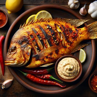 Image of Spicy Grilled Tilapia with Aioli