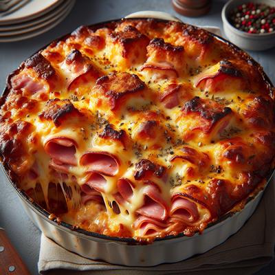 Image of Spicy Ham and Cheese Casserole