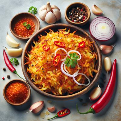 Image of Spicy Hash Browns Homemade