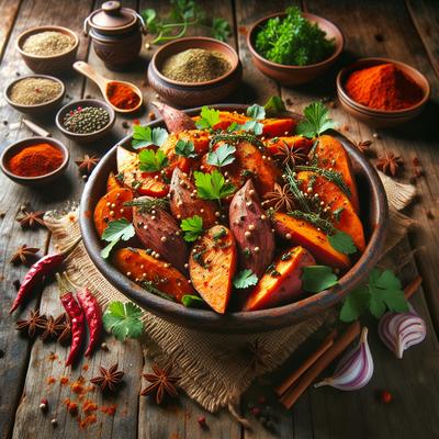 Image of Spicy Herbed Yams
