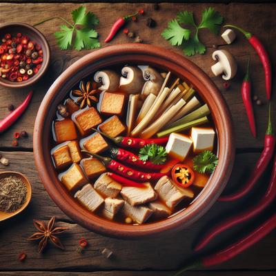 Image of Spicy Hot and Sour Soup with Pork