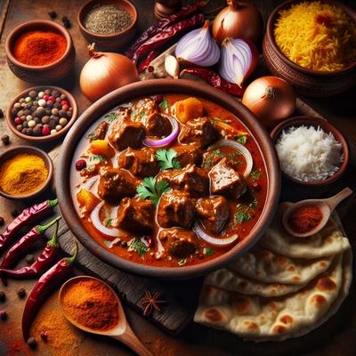 Image of Spicy Indian Beef Curry