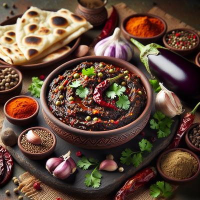 Image of Spicy Indian Eggplant Spread