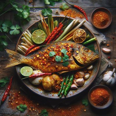 Image of Spicy Indonesian Fish