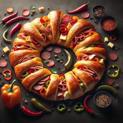 Image of Spicy Italian Hero Crescent Ring