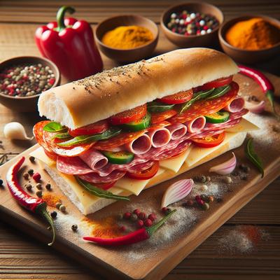 Image of Spicy Italian Sandwich Like Subway