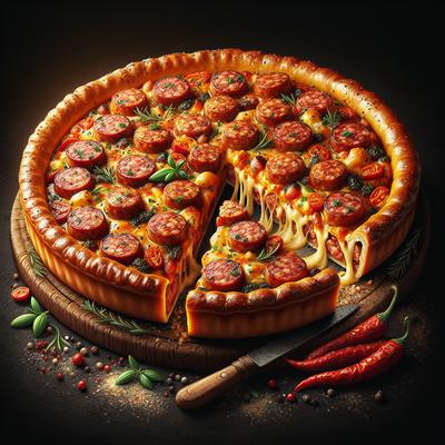 Image of Spicy Italian Sausage Pie