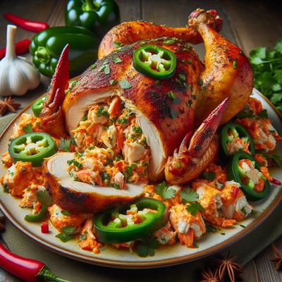 Image of Spicy Jalapeno and Crab Stuffed Chicken
