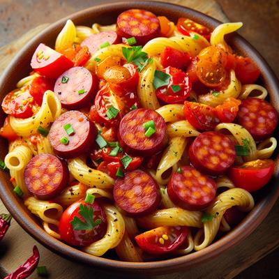 Image of Spicy Kielbasa Pasta