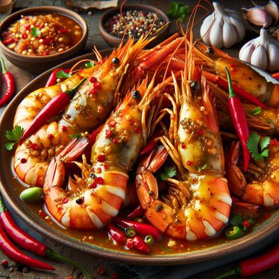 Image of Spicy King Prawns