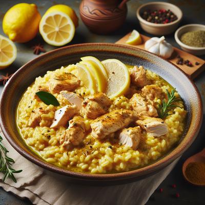 Image of Spicy Lemon Chicken Risotto