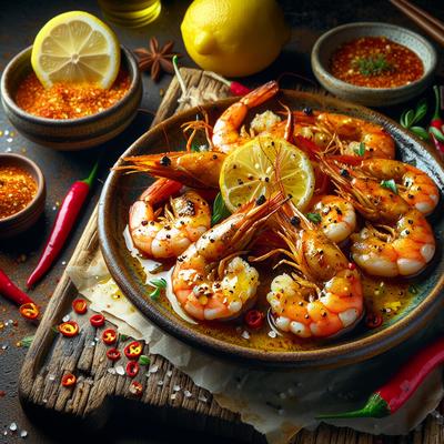 Image of Spicy Lemon Shrimp Appetizer