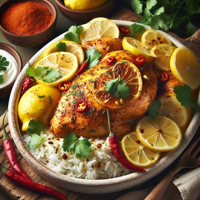 Image of Spicy Lemon Yogurt Chicken