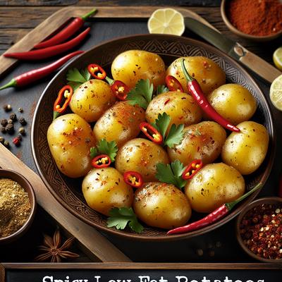 Image of Spicy Low Fat New Potatoes