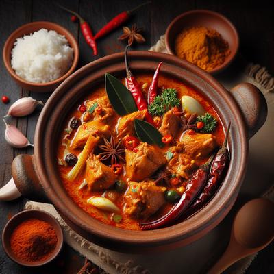 Image of Spicy Malay Chicken Curry