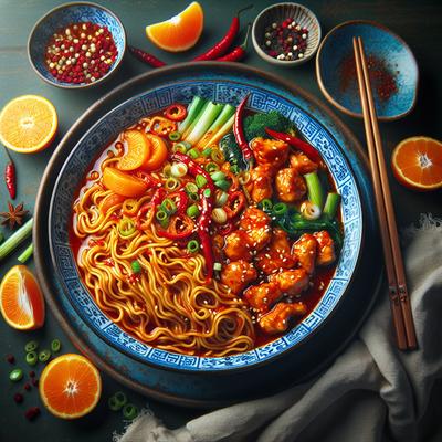 Image of Spicy Mandarin Noodles