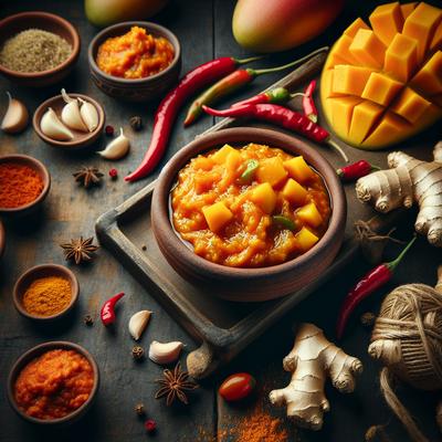 Image of Spicy Mango Ginger Chutney