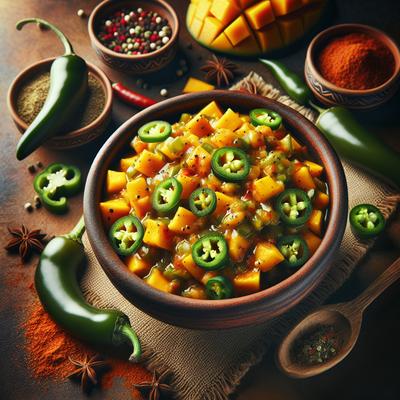 Image of Spicy Mango Jalapeno Salsa