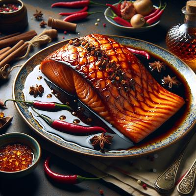 Image of Spicy Maple Baked Salmon