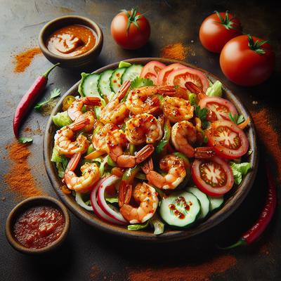 Image of Spicy Margarita Shrimp Salad