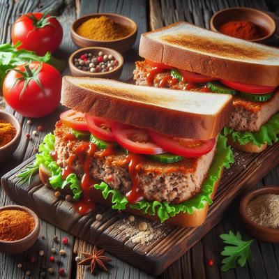 Image of Spicy Meatloaf Sandwiches