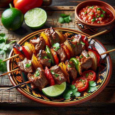 Image of Spicy Mexican Lamb Kebabs
