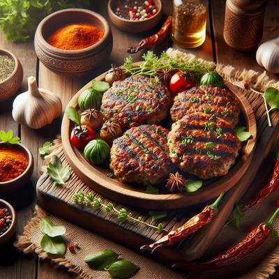 Image of Spicy Mid Eastern Lamb Patties