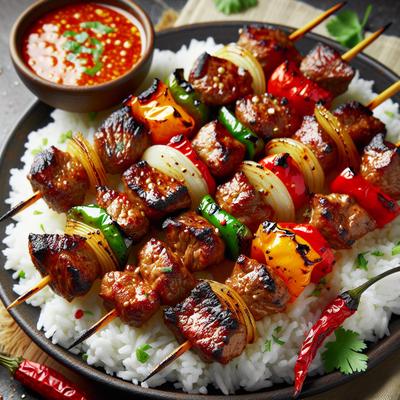 Image of Spicy Mini Pork Kabobs