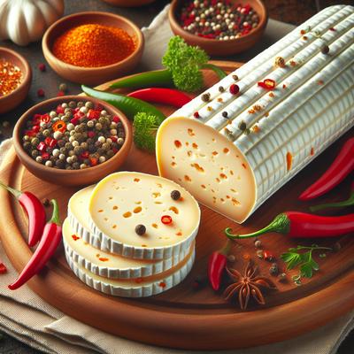 Image of Spicy Monterey Jack Cheese Logs