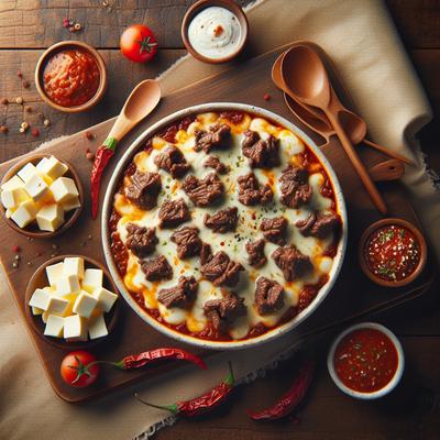 Image of Spicy Mozzarella Beef Dip