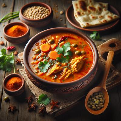 Image of Spicy Mulligatawny Soup Chicken