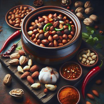 Image of Spicy Nuts in the Slow Cooker