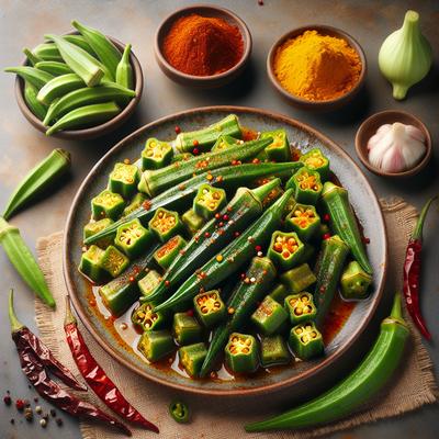 Image of Spicy Okra
