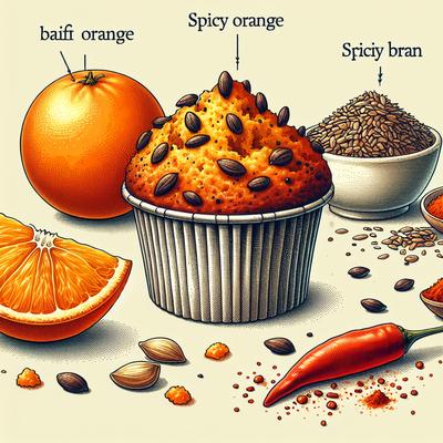 Image of Spicy Orange Bran Muffins