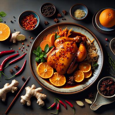 Image of Spicy Orange Ginger Chicken