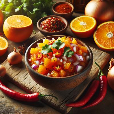 Image of Spicy Orange Salsa