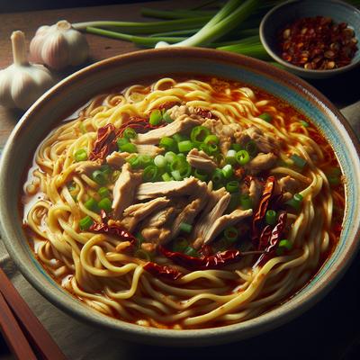 Image of Spicy Oriental Turkey Noodles