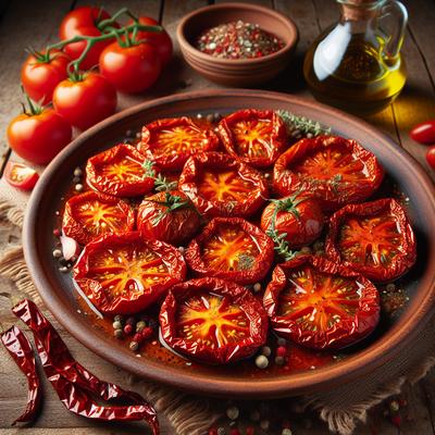 Image of Spicy Oven Dried Tomatoes