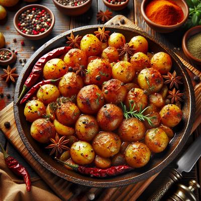 Image of Spicy Pan Potatoes