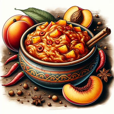 Image of Spicy Peach Chutney