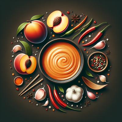 Image of Spicy Peach Stir Fry Sauce