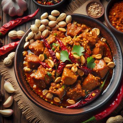 Image of Spicy Peanut Pork